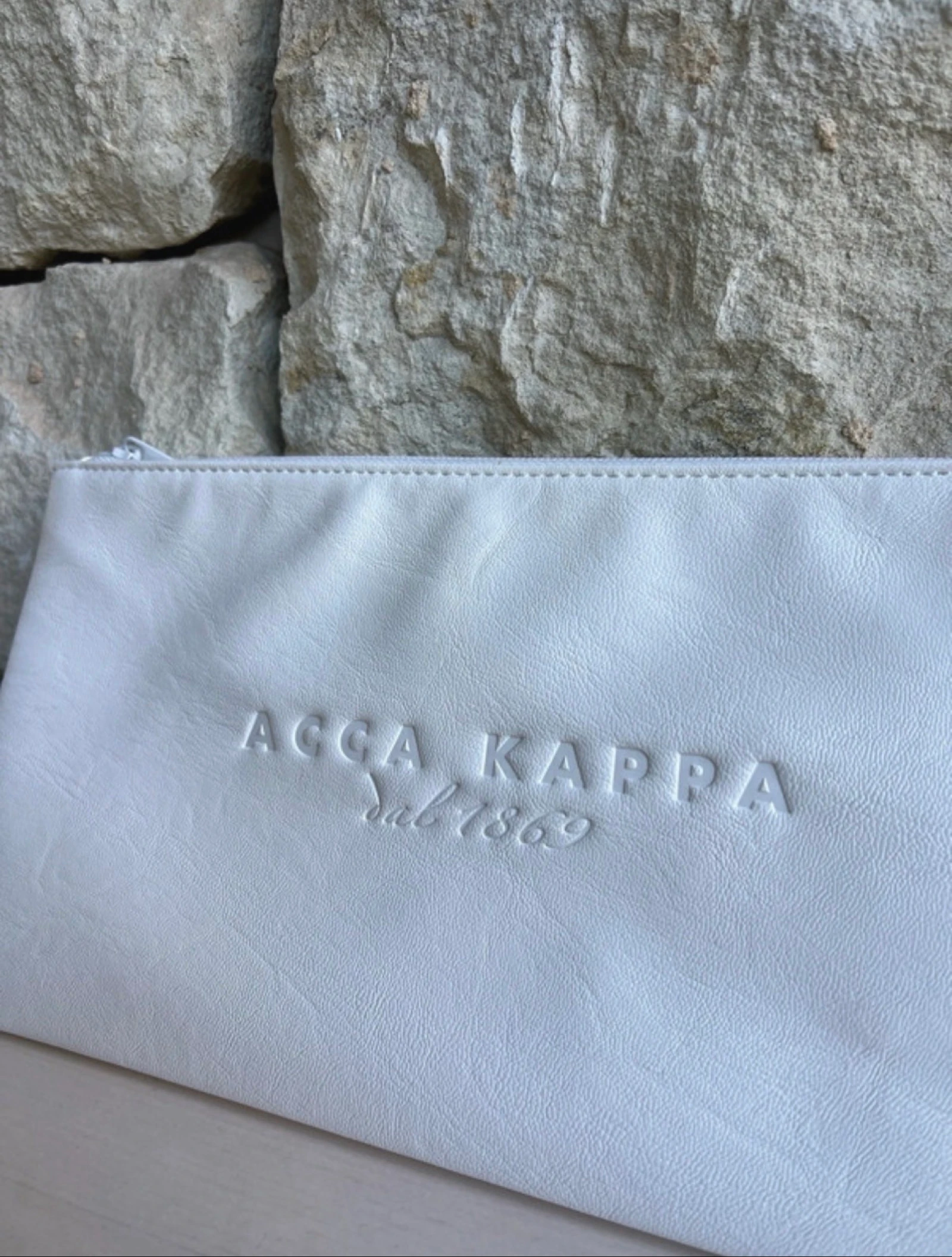 White Acca Kappa Toiletry Bag – photo 2